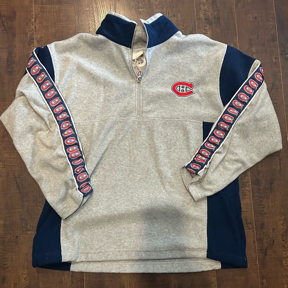 Montréal Canadiens quarter zip fleece